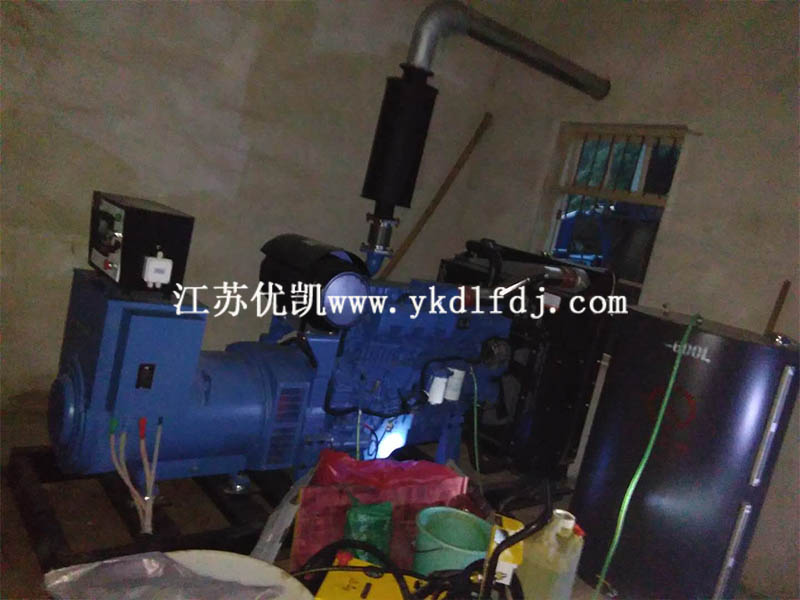 2020年5月9日，200KW玉柴發(fā)電機組交付玉林北流某工廠使用
