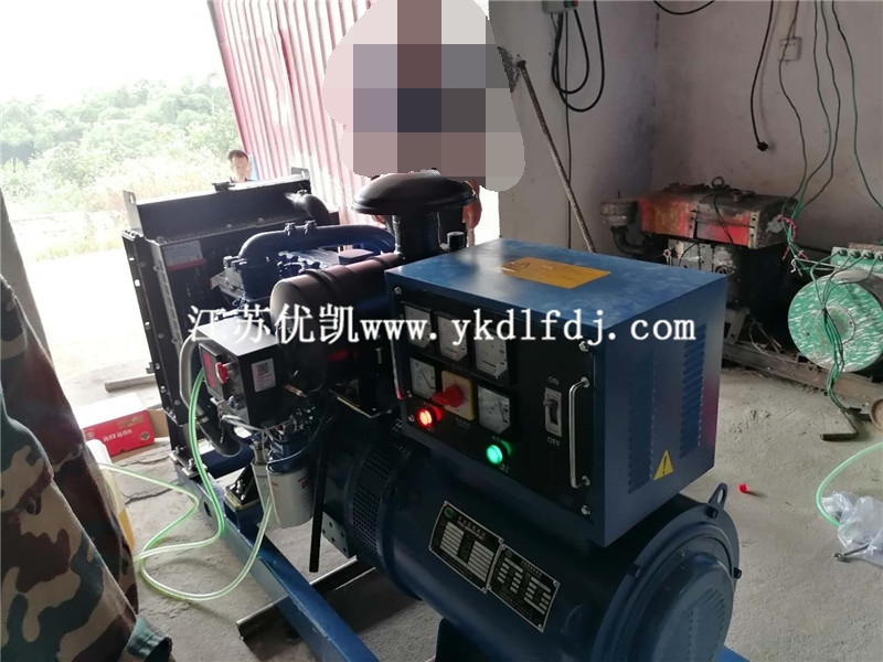 2020年7月13日，50KW玉柴發(fā)電機組交付廣西貴港某養(yǎng)殖場使用