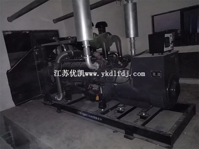 2022年4月27日，600KW上柴發(fā)電機(jī)組交付廣西欽州某工程使用